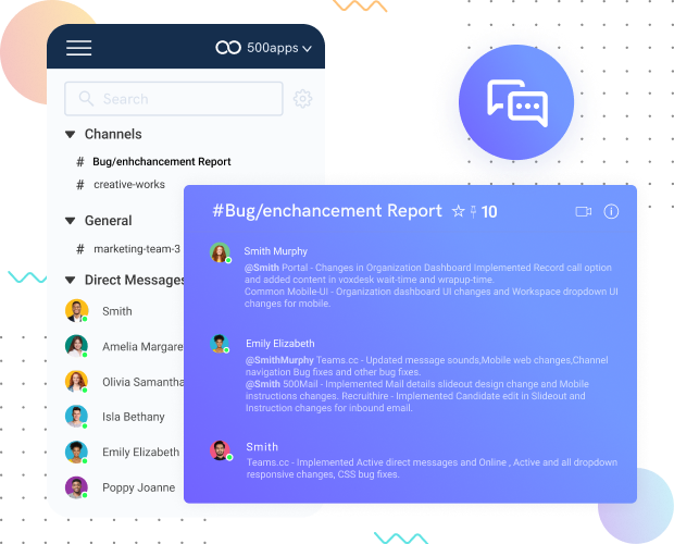 Strong Team Chat App